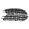 Front Bumper Honeycomb Mesh Fog Light Grille Cover for Audi A6 C7 (2012-2018)