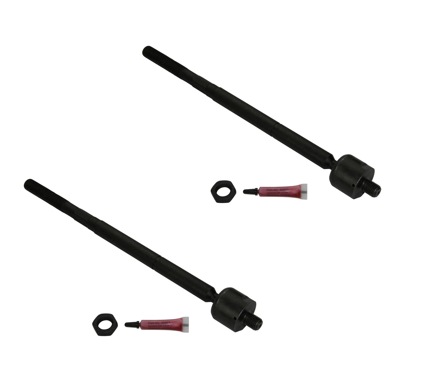 Set of 2 Inner Steering Tie Rod Ends for Dodge Charger Chrysler 300 (RWD)