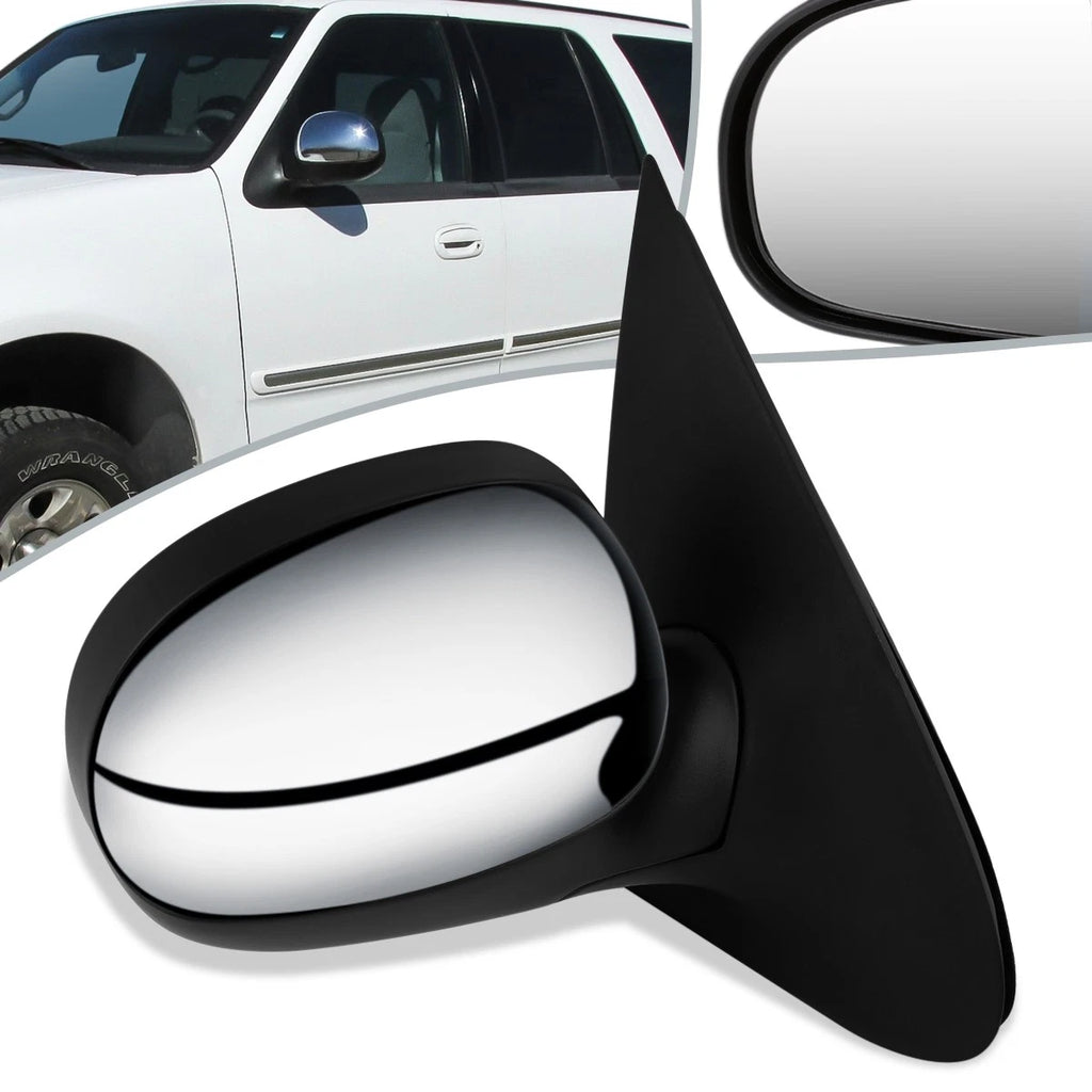 Powered Left Door Mirror for Ford Expedition Navigator (1998–2002) FO1321161