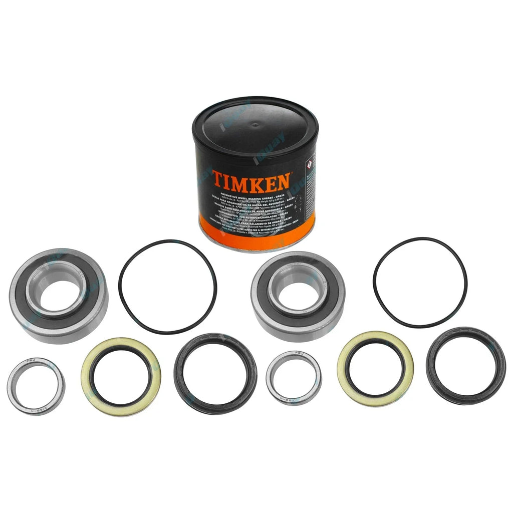 2 Rear Wheel Bearing Kits + Grease for Toyota Hiace Van LH + RZH 6/98~04 non ABS