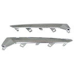 2Pcs Fog Light Cover Trim Chrome for Subaru Forester (2017–2018)