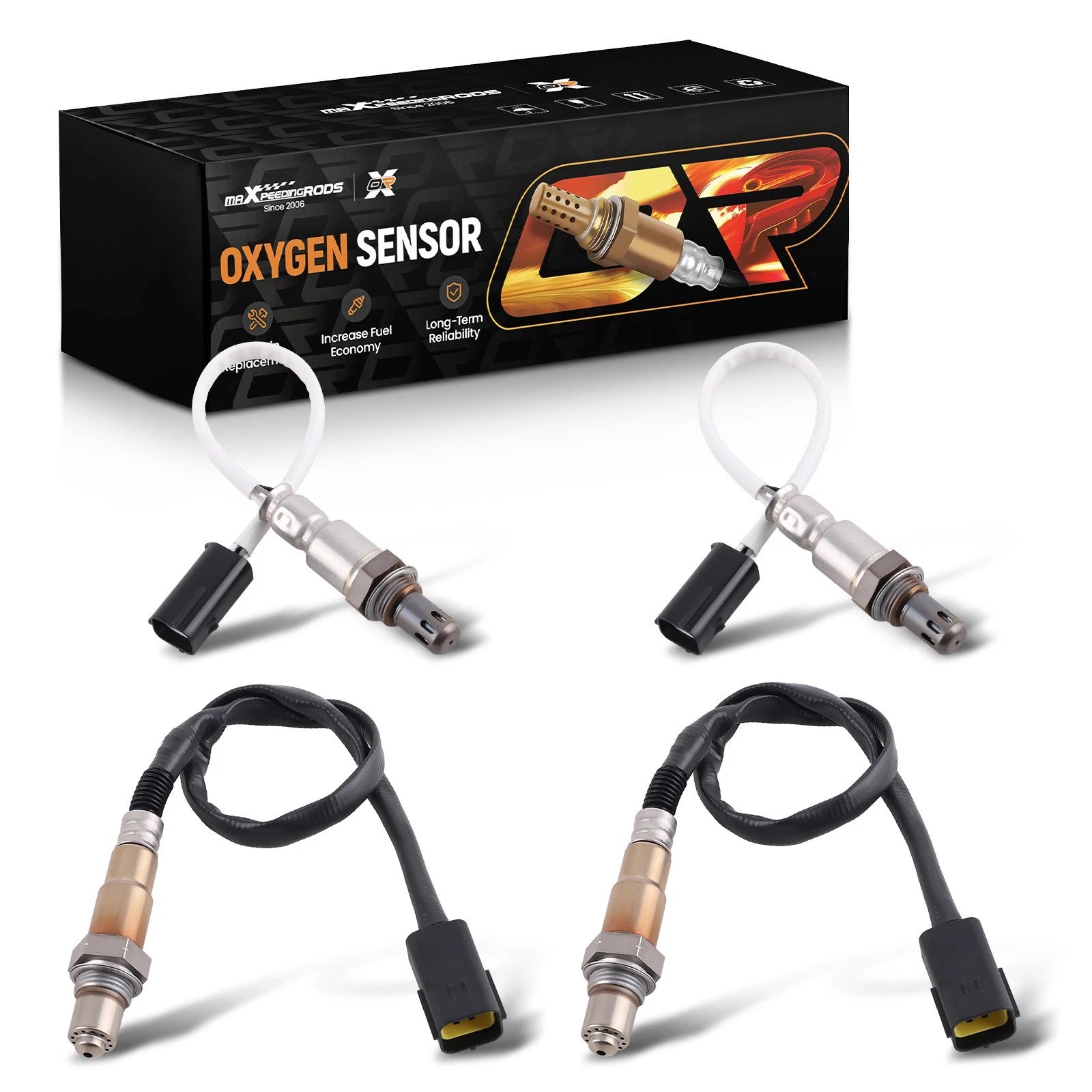 4pc Oxygen Sensor for Infiniti QX56 QX80 5.6L (2011–2014) 234-5095 2344381