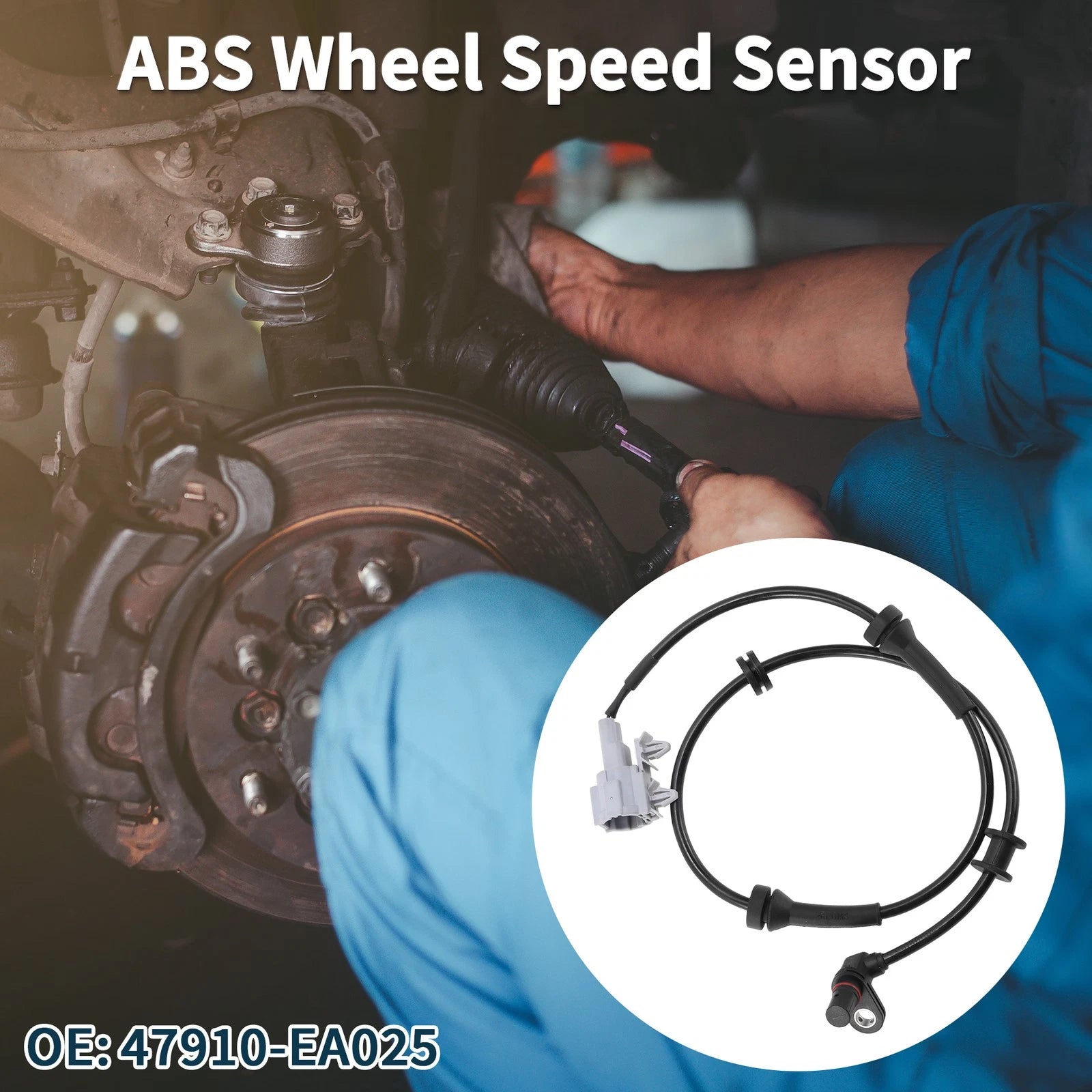 ABS Wheel Speed Sensor No. 47910-EA025 for Nissan Frontier (2005–2024)