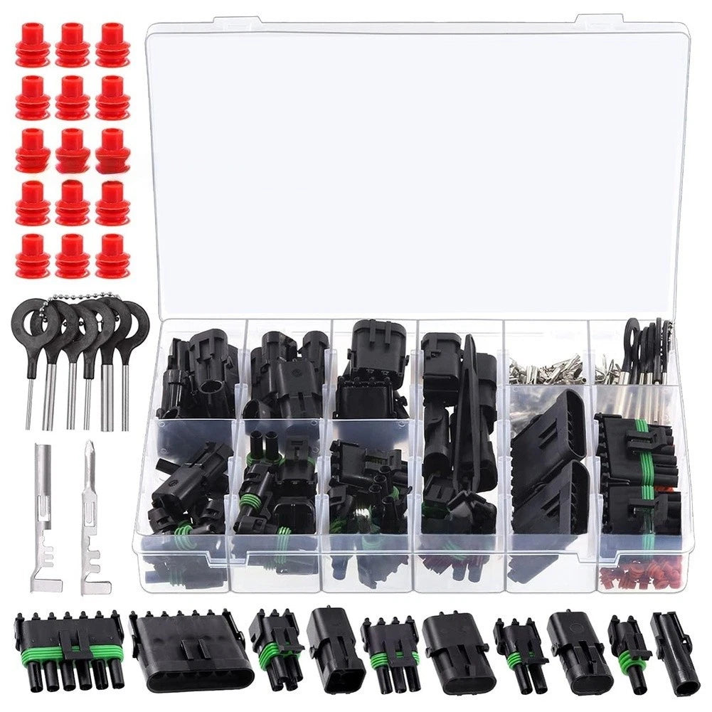 311PCS Car Wire Connector Terminal Block 16 Pin for Trucks