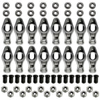 16x Steel Roller Rocker Arms 1.6 Ratio w/Nuts for Small Block Chevy