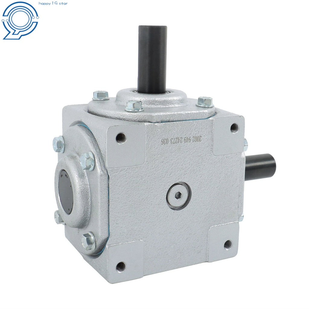 Dual Keyed Shaft Right Angle Gearbox for Industrial Applications