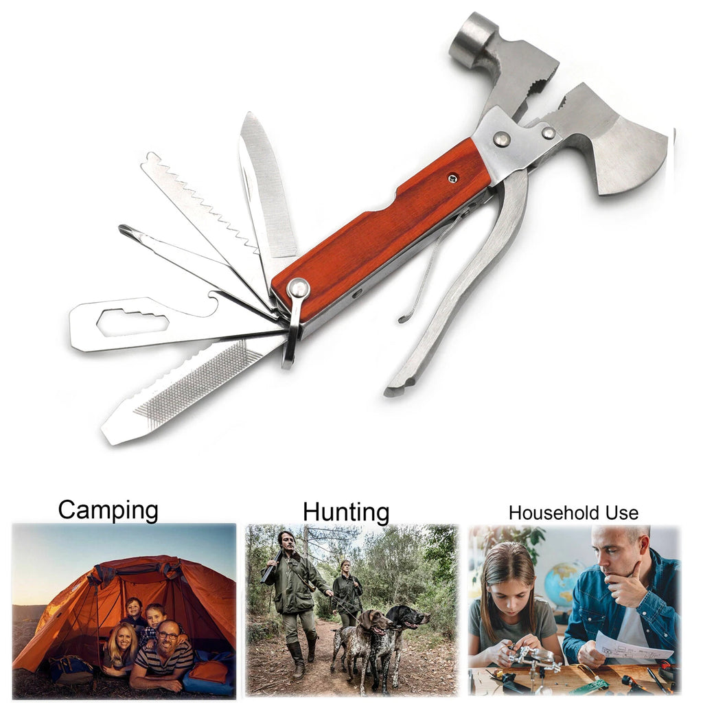 Multi Function Survival Tools Set for Camping and Emergency Use