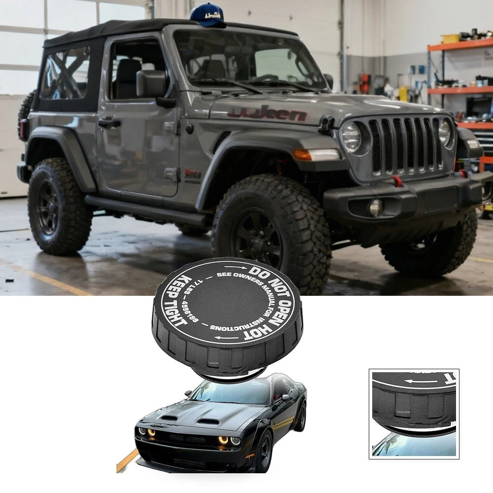 Coolant Reservoir Cap for Dodge Chrysler Jeep Challenger (04596198)