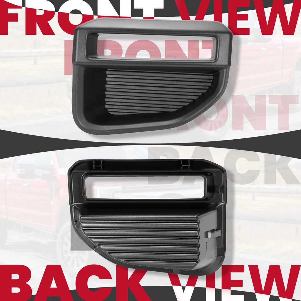Left Front Fog Light Bezel for Ford F250 F350 F450 F550 Super Duty (2020–2022)