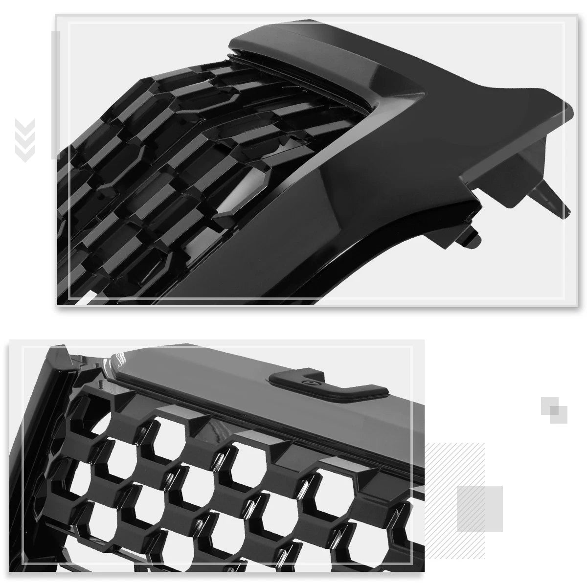 Set of 2 Chrome Side Step Nerf Bars for Dodge RAM 1500-3500 (2009–2022)