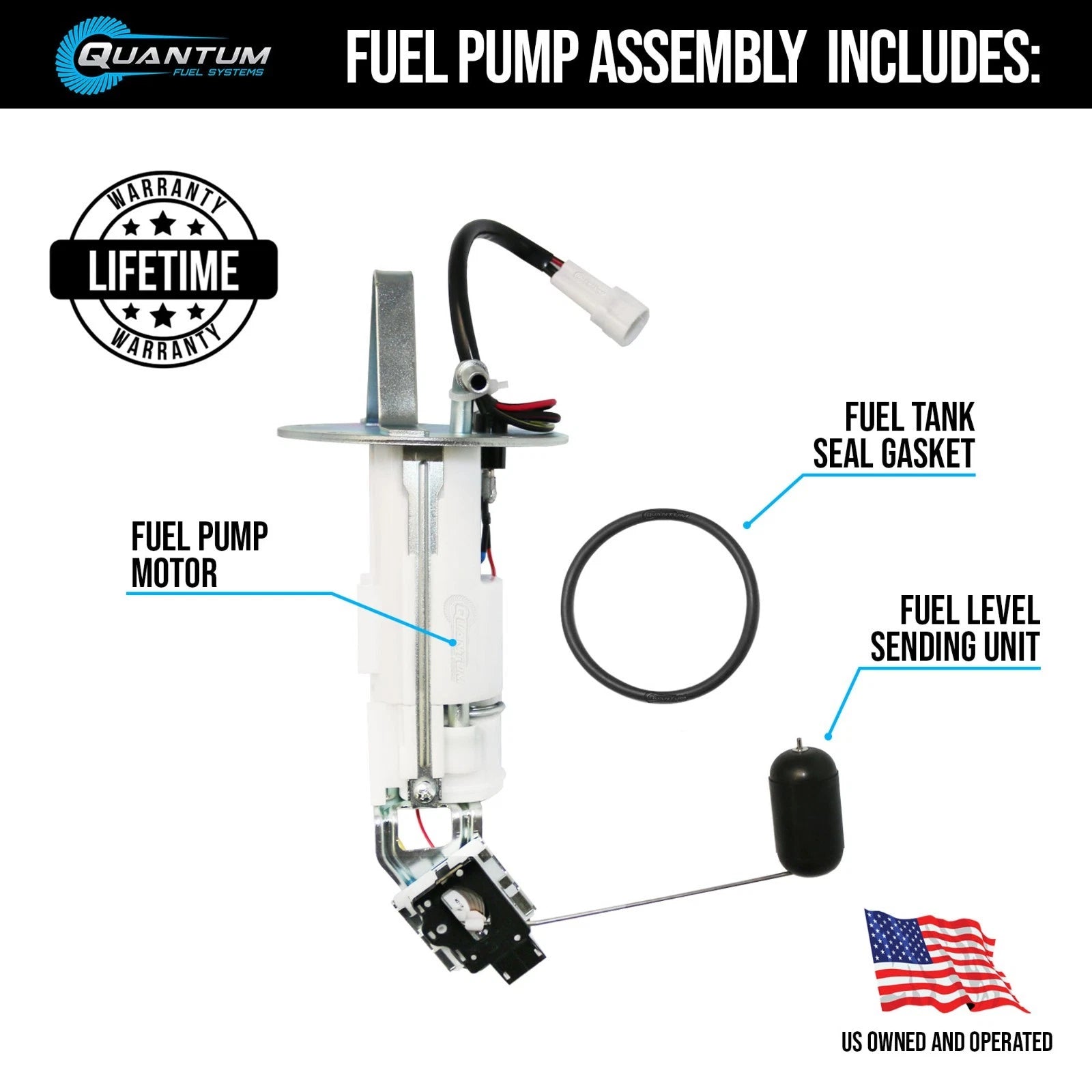QFS Fuel Pump Module 15100-14J01 for Suzuki GSX-R600/750 (2011–2023)