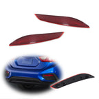 Set of 2 Rear Bumper Light Red Reflectors for Chevy Cruze (2016–2019)