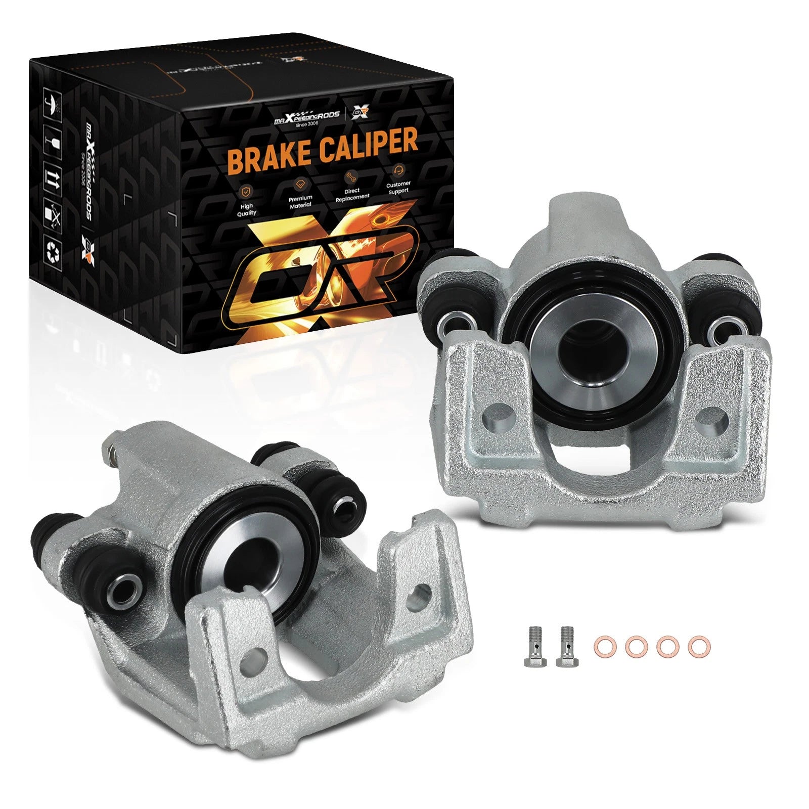 Brake Caliper Set Rear for Ford Explorer Sport Trac (2003–2005, 2007–2010)