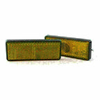 Universal Rectangle Reflector Turn Signal Tail Brake Lights
