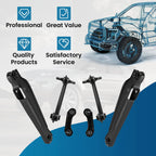 6PCS Rear Control Arm Upper Lower & Assist Link Kit for Mitsubishi Mirage (1993–2002)