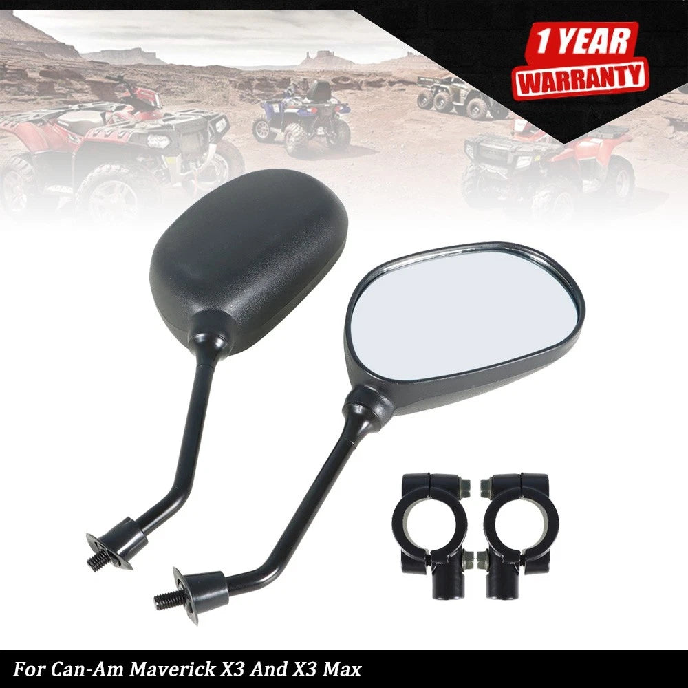 Rear View Side Mirror for Polaris Sportsman Honda Foreman ATV