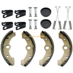 Front Brake Shoes & Rear Brake Pads for Yamaha YFM350FW 4x4 Big Bear 350 (1987–1995)