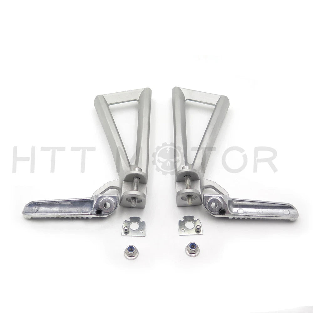 Rear Set Foot Peg Bracket for Yamaha YZF R6 (2006–2012) - Silver Polished