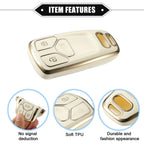 Set of 1 Key Fob Cover for Audi A5 Q5 S4 (2017–2020) - White
