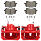 Front Brake Calipers & Ceramic Pads for Toyota Matrix, Corolla (2003–2008)