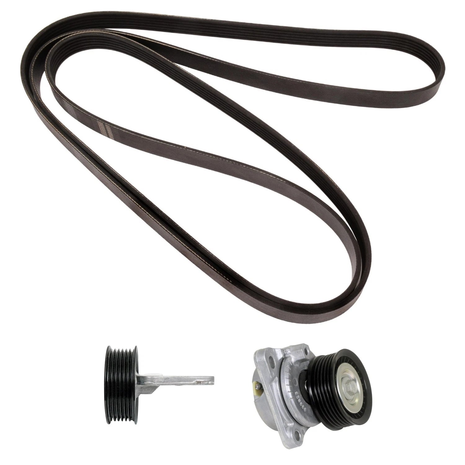 Drive Belt Idler Pulley Tensioner Kit for Fusion Milan (2006–2012)