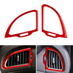 Dashboard Air Vent Outlet Cover Trim RHD for Kia Stinger (2018–2023) Red