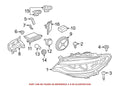 Headlight Bracket for BMW (63117394014)