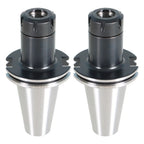 Set of 2 CAT50 ER32 Collet Chucks for CNC Milling (100mm)