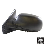 GM1320429 Door Mirror for Isuzu GMC (TEXTURED VAQ2, Left Driver Side)