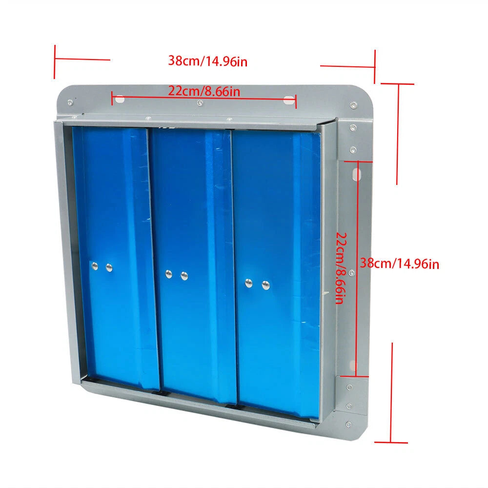 12" Wall Mounted Exhaust Fan for Home Use (High Speed)