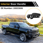 Front Left Interior Door Handle for Chevrolet Silverado 2500 HD (2007–2014) No.20833606