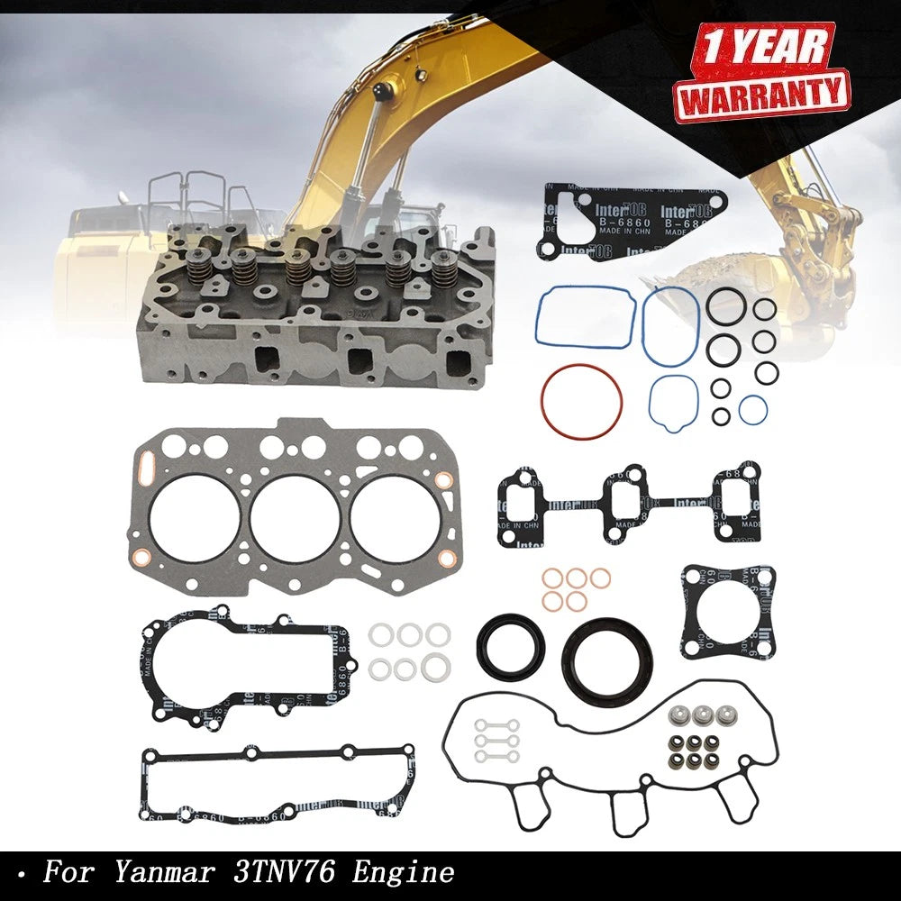 Cylinder Head Assembly for Komatsu PC22MR-3 PC26MR-3 (3TNV76)