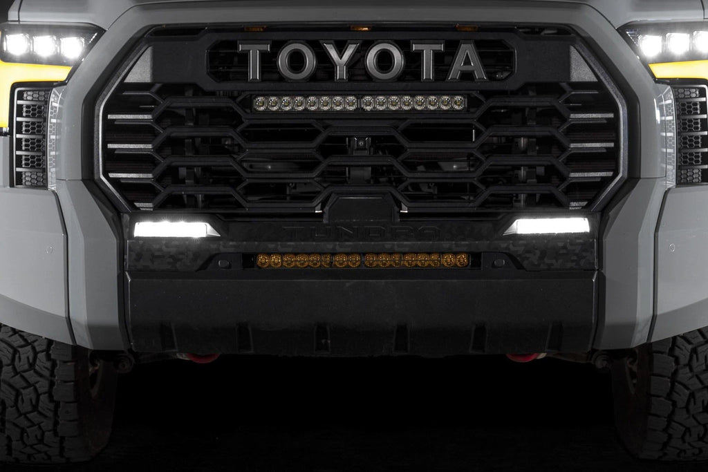 SS6 White LED Fog Light Kit for 2022-2026 Toyota Tundra MAX