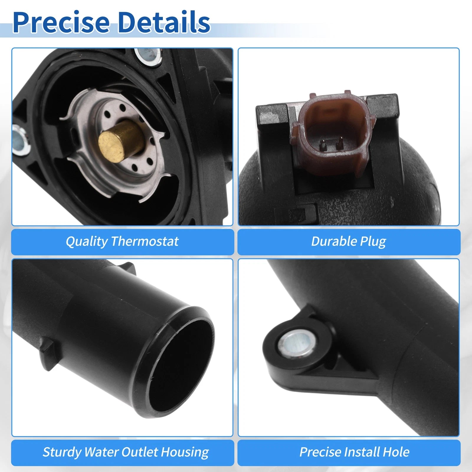 Engine Coolant Thermostat Housing Assembly No. 1603131030 for Lexus ES350 (2019–2022)