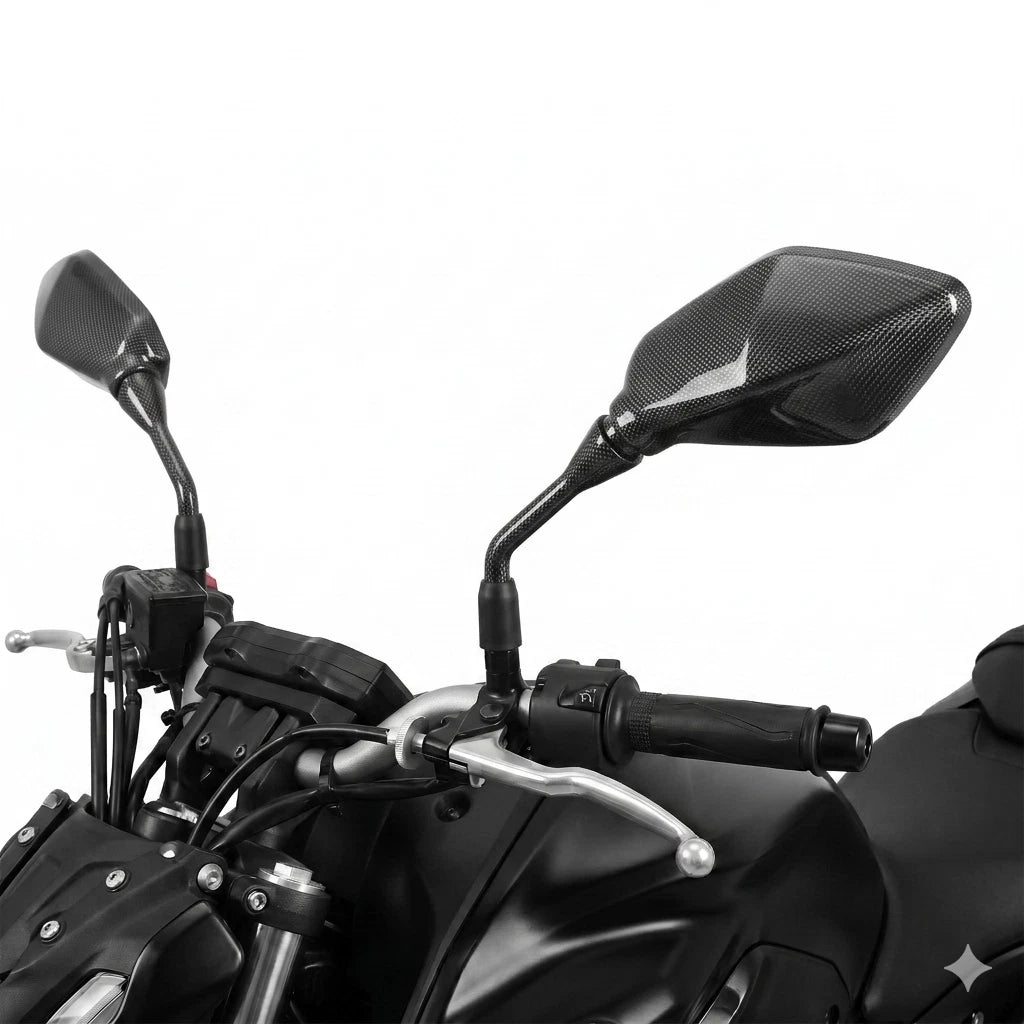 Carbon Fiber Rearview Side Mirrors for Honda CBR600R CBR600RA CBR1000RR (2003–2026)