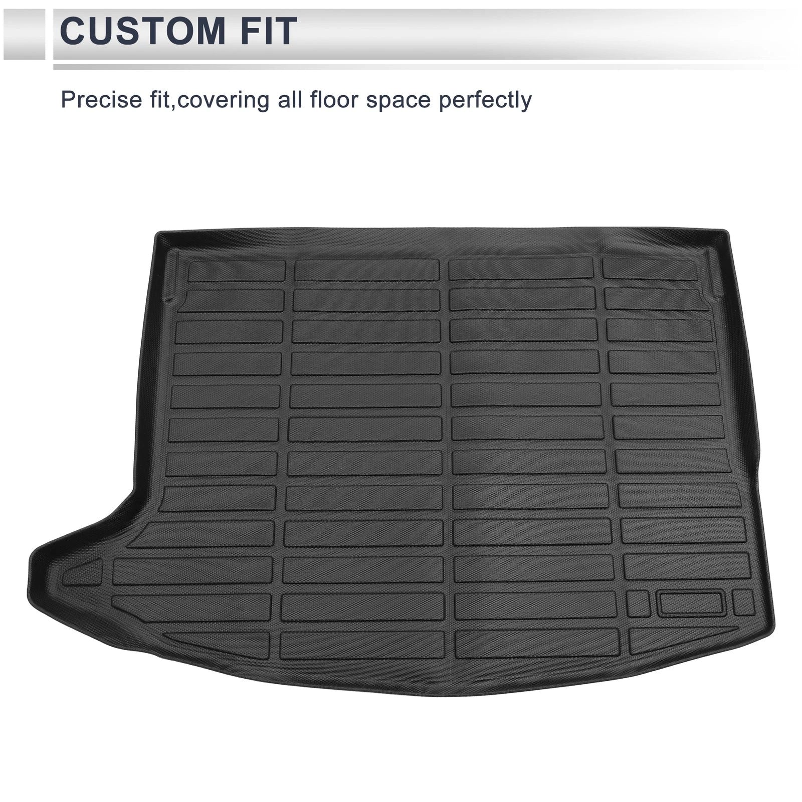 Cargo Liner Rear Trunk Mat for Buick Encore GX (2020–2024) TPE Long Grid Pattern