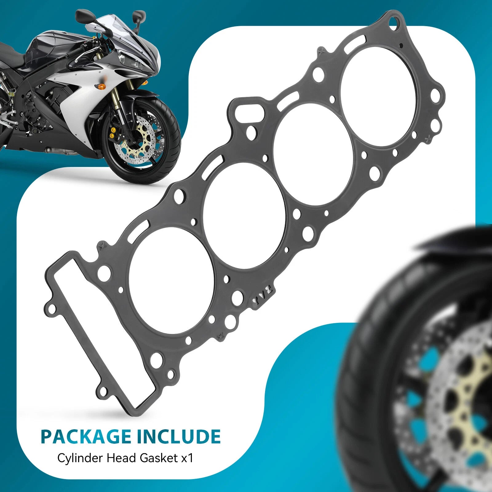 Cylinder Head Gasket for Yamaha YZF-R1 (2004–2006) 5VY-11181-00-00