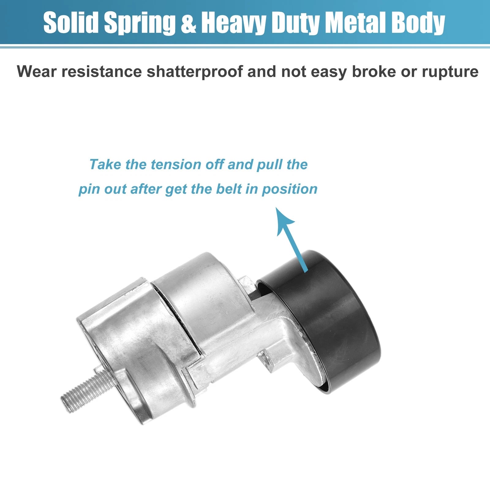 Belt Tensioner Pulley Assembly 2528125000 252812G000 for Kia Optima (2006–2015)