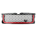 Black Frame Red Edge Front Grille Mesh for Land Rover RRS (2005-2009)
