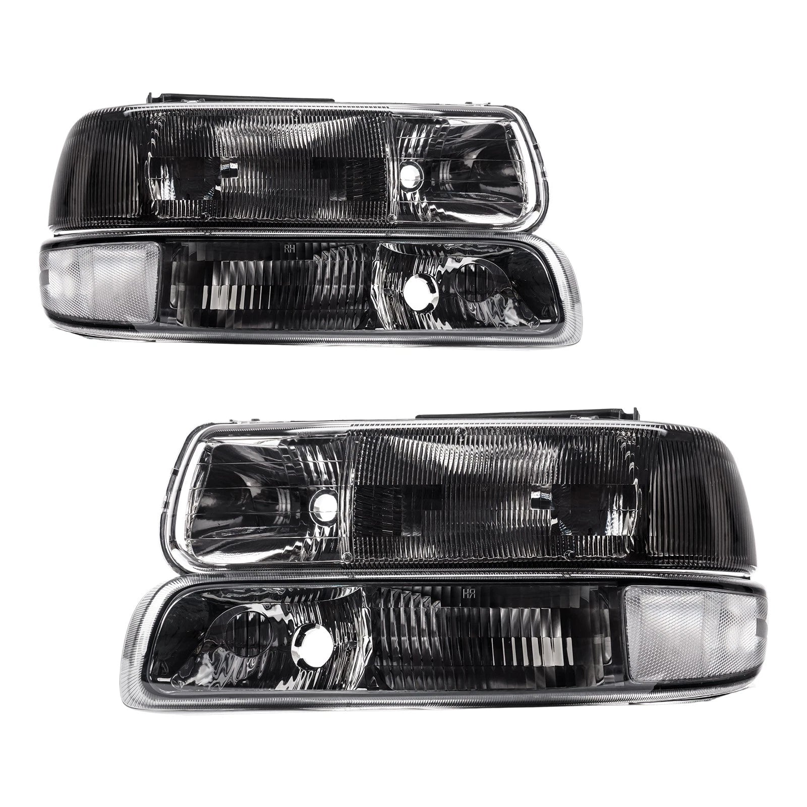 Headlight Assembly with Signal Lights for Chevrolet Silverado 1500 (1999–2002)