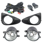 Set of 2 Fog Lamps Assembly for Toyota Yaris Hatchback (2012–2014)