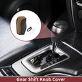 1 Pc Gear Shift Knob Cover for Toyota Corolla (2014–2018) Brown Faux Leather