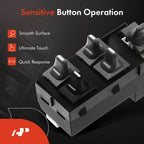 Front Left Power Window Switch for Pontiac Grand Am (1996-2005)