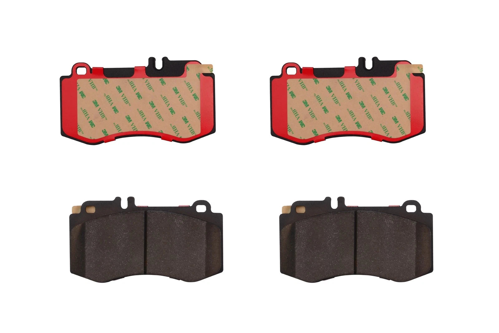 Set of 4 Brembo Front NAO Ceramic Brake Pads for Mercedes W212 E550 (2010–2016)