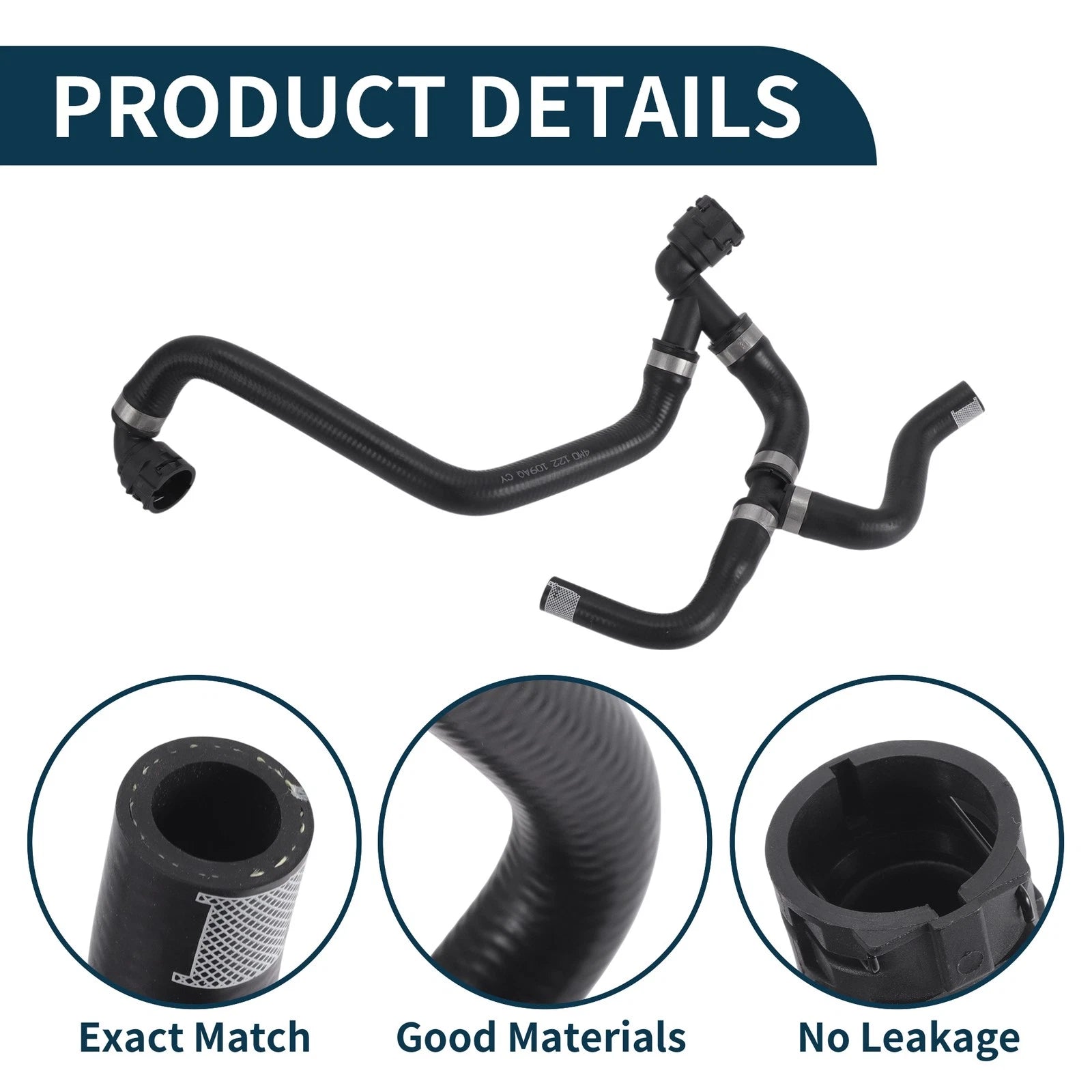 Radiator Hose No. 4M0122109AQ for Audi Q7 (2017–2022)