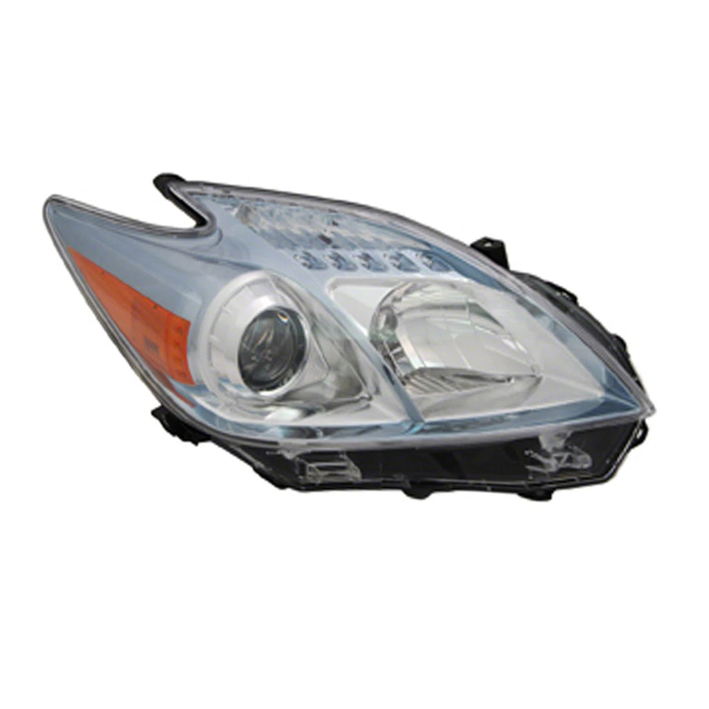 Passenger Side Headlight Lens Housing Replacement for Toyota Prius (2010–2011)
