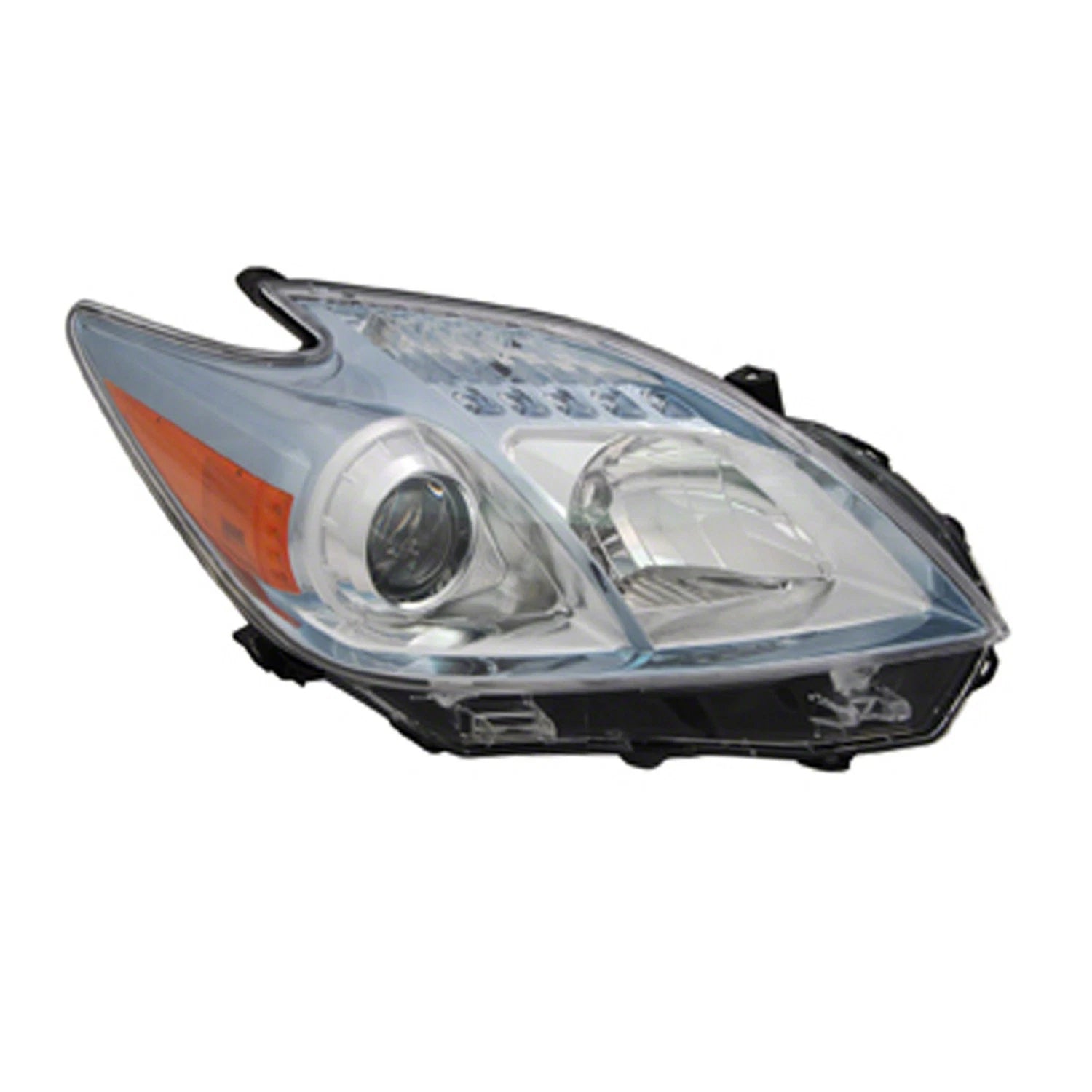 Passenger Side Headlight Lens Housing Replacement for Toyota Prius (2010–2011)