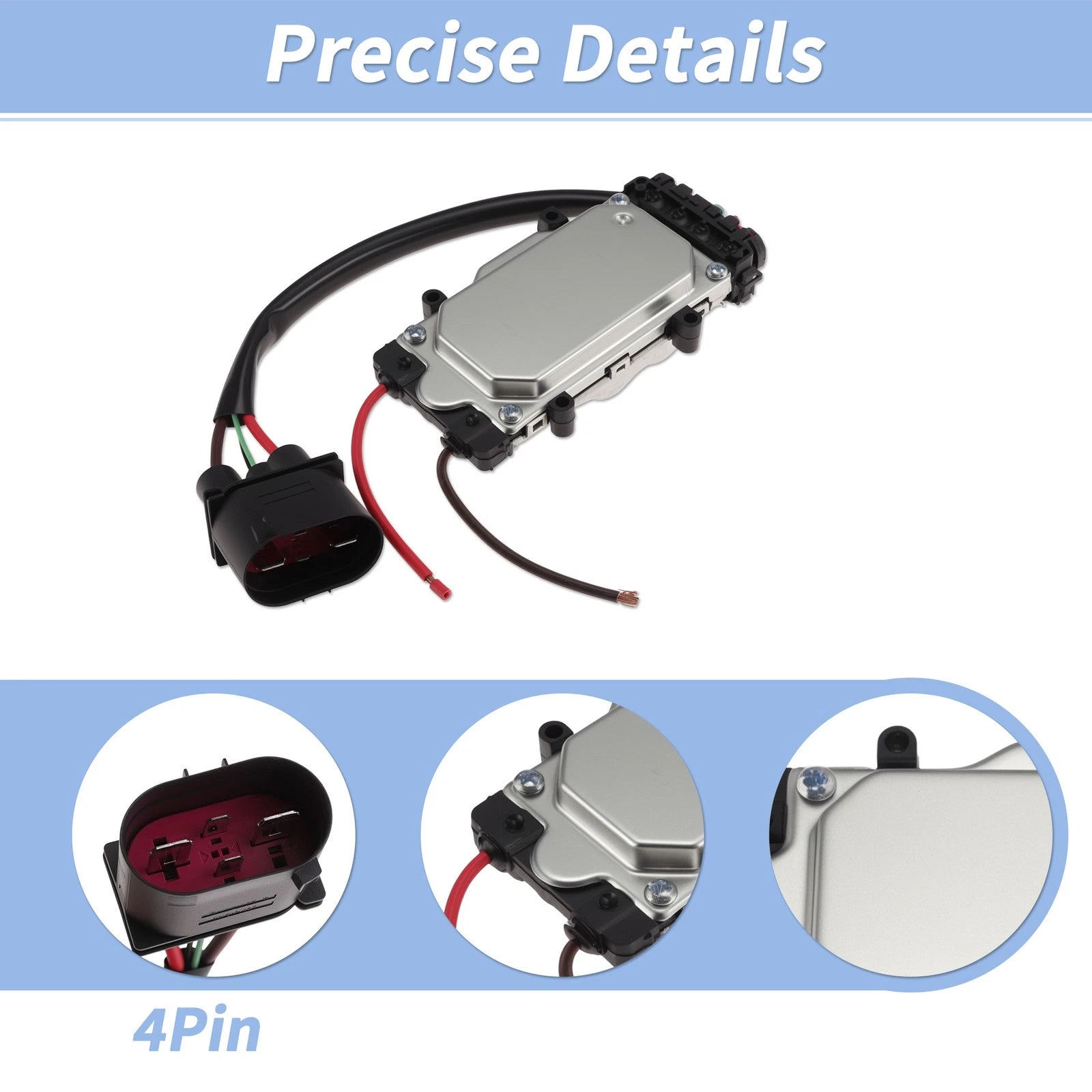Engine Cooling Fan Control Module No.1137328535 for Audi Q7 (2007–2009)