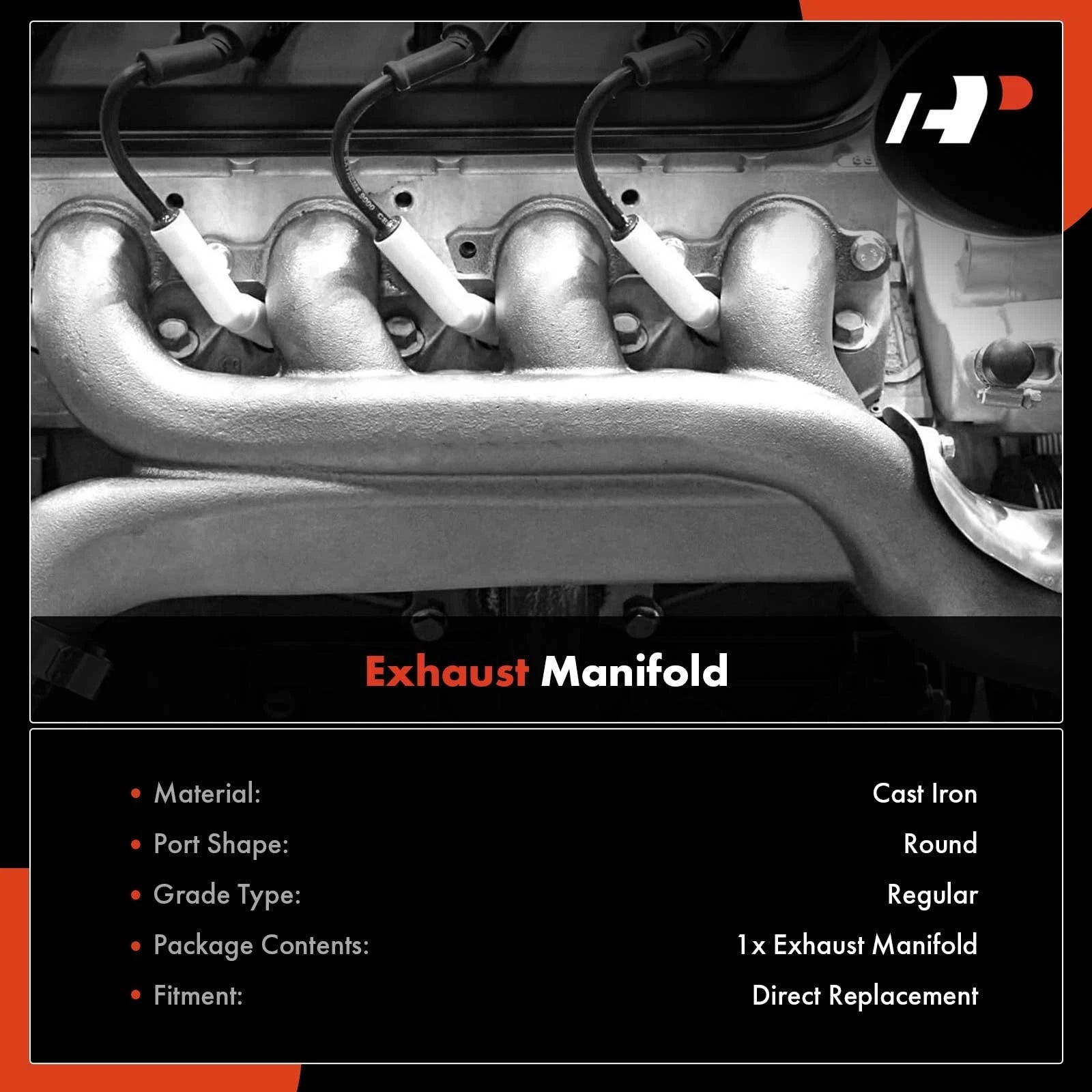 Exhaust Manifold for Ford F-150, Lincoln Navigator (2018–2020)
