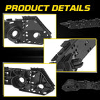Front Bumper Brackets for Subaru Legacy Outback (2015–2019)